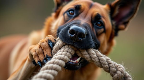 Corde ultra-robuste pour malinois : le jouet ultime conçu pour la résistance