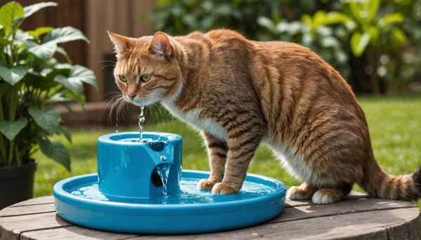 Top 5 fontaines à eau pour chat écologiques et sans électricité